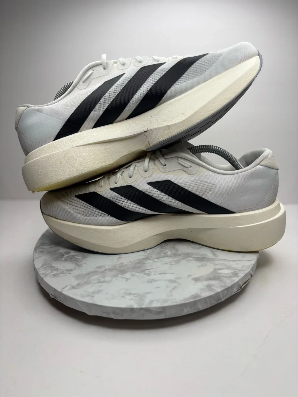 Size 11.5 - adidas Adizero Evo SL White Black